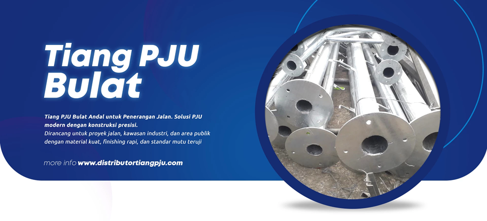 Gravitron Pabrik Tiang Lampu Jalan PJU